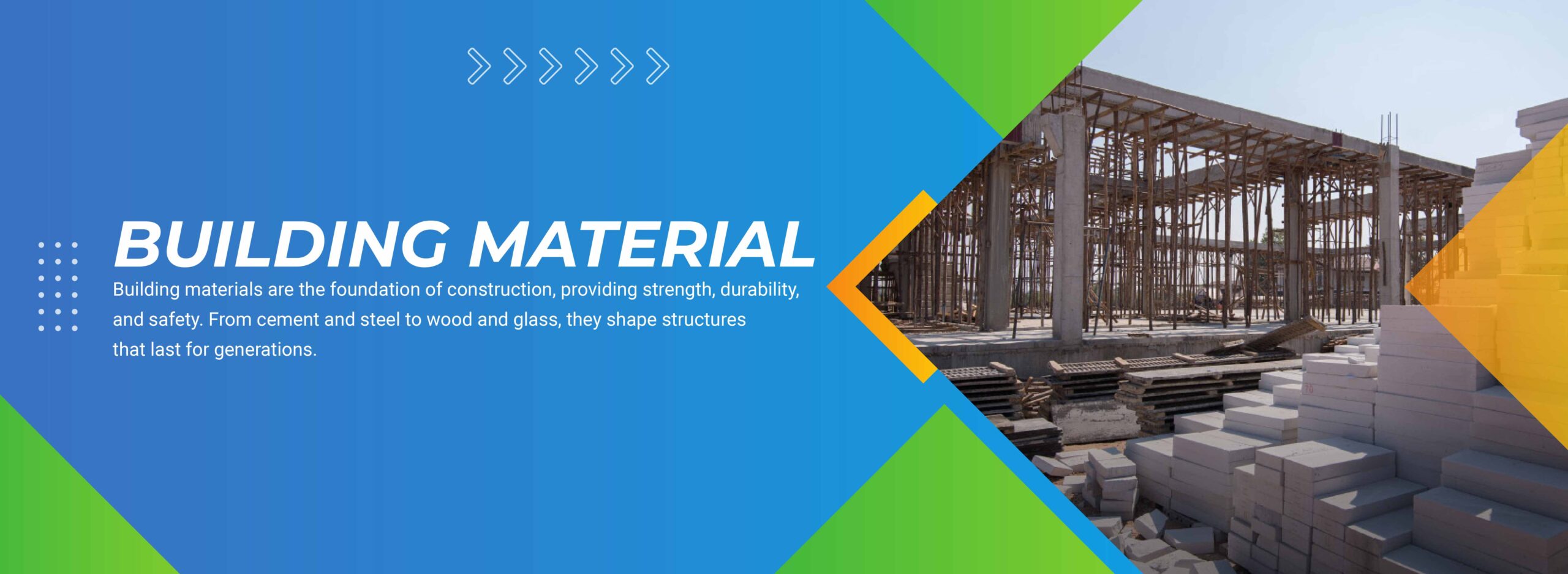 Web Banner Design_Building Material -