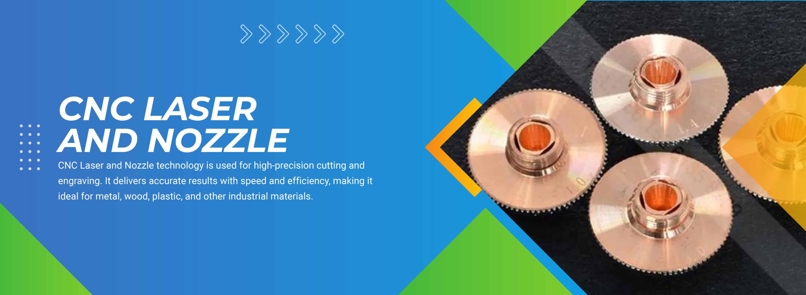 Web Banner Design_CNC Laser and Nozzle -