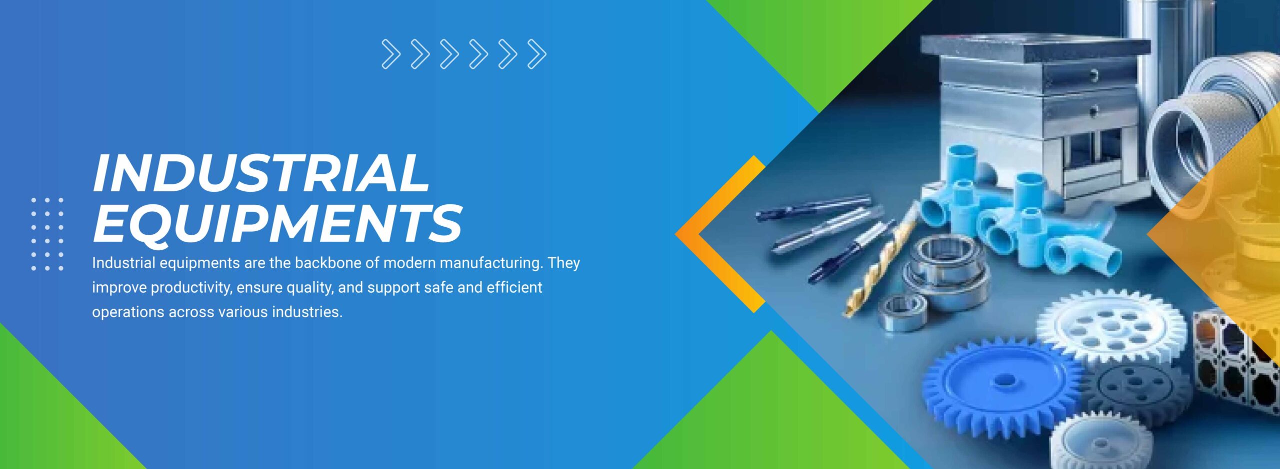 Web Banner Design_Industrial Equipments